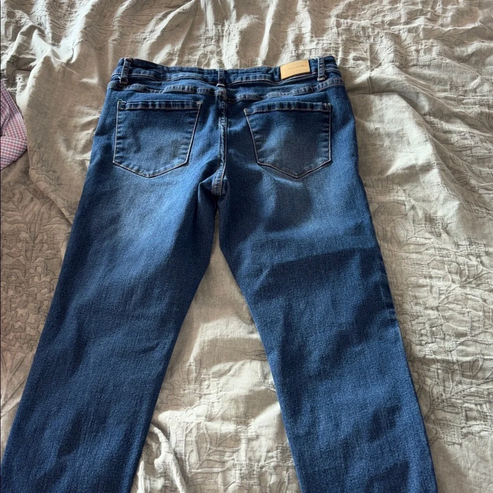 WOMENS SIZE 10P | Tahari Kelly Mid-Rise Skinny Denim Jeans - Picture 6 of 7